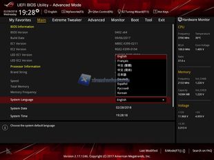 ROG Strix X399 E Gamin BIOS 4